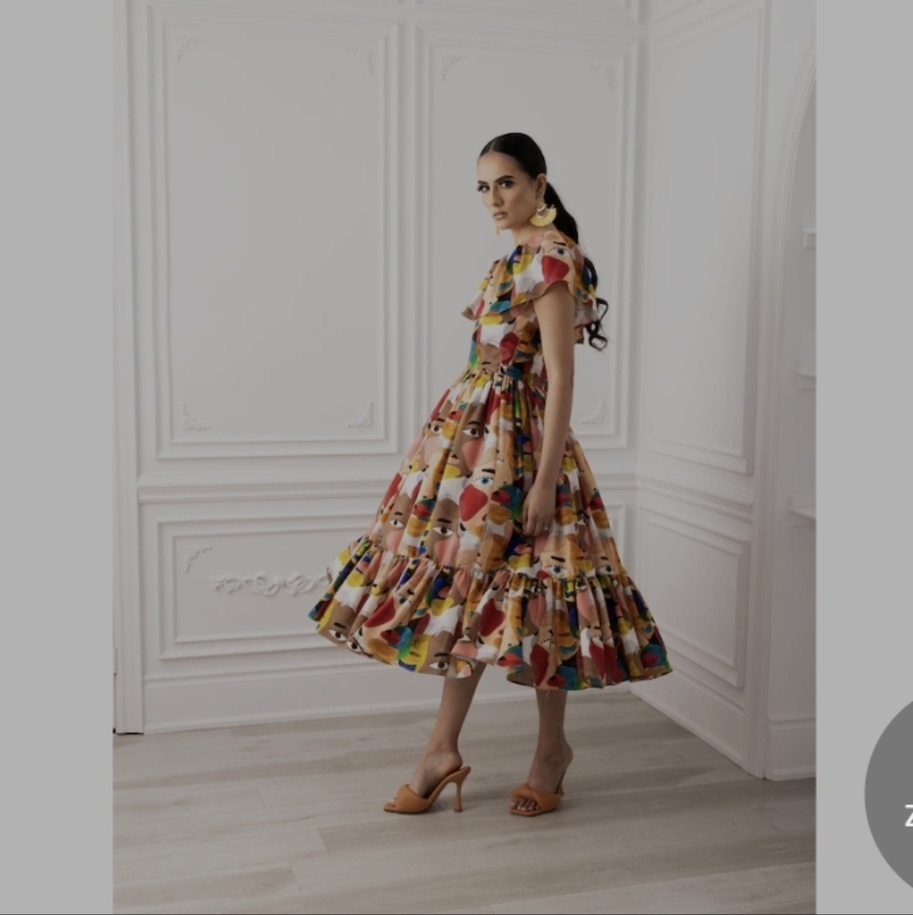New By Canadian Designer Midi Dress - Picture 1 of 3